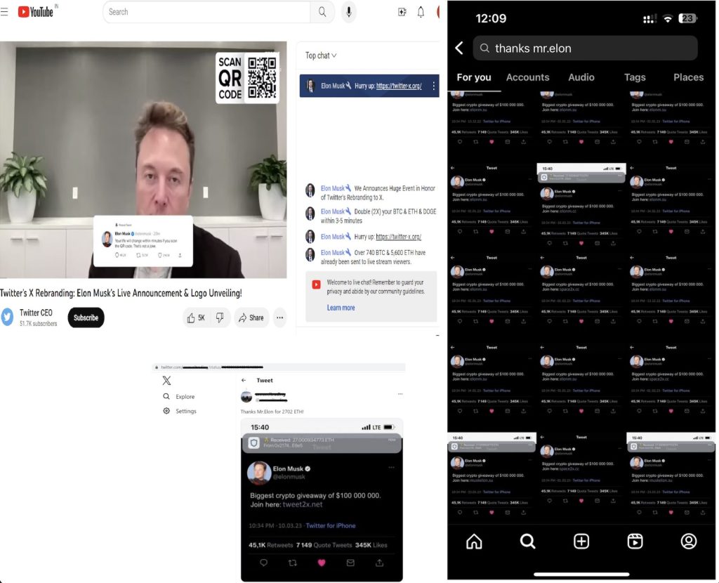 Twitter X Scams Surface on YouTube with the Microblogging Site Renamed to X 45 Twitter X scam