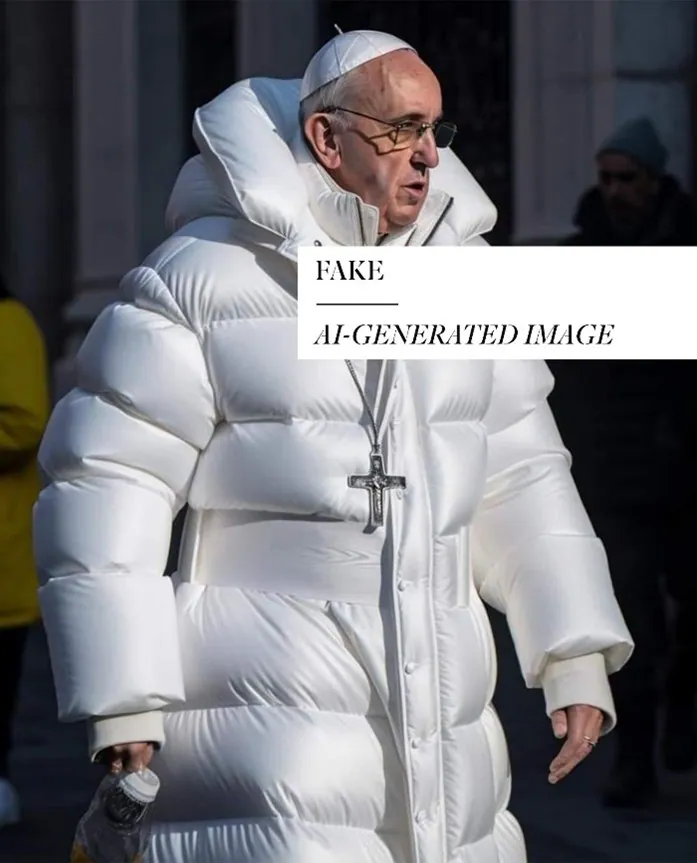pope deepfake