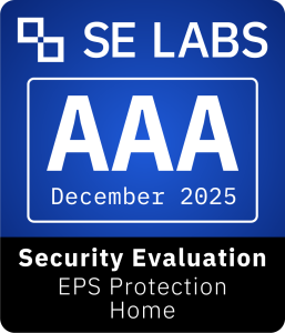SE Labs AAA Security Evaluation EPS Protection Home December 2025