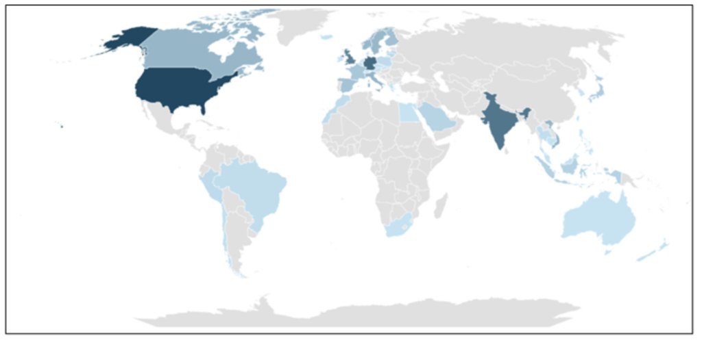 Figure 9: Geographical Prevalence  