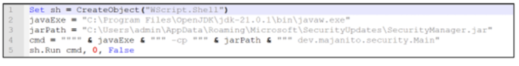 Figure 33: Updater.vbs 