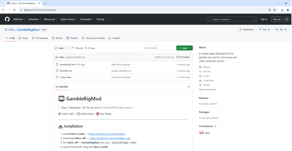Figure 34: GitHub Repository spreading WeedHack 
