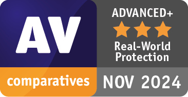 AV Comparatives Winner November 2024